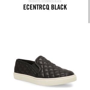 SOLD Steve Madden Ecentrcq Black Slip-on Shoes
